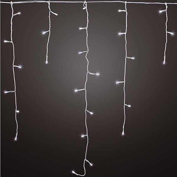 HELLUM LED-Eislichtvorhang 180flg LEDs ww 565171